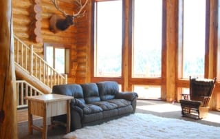 lodge interior living room