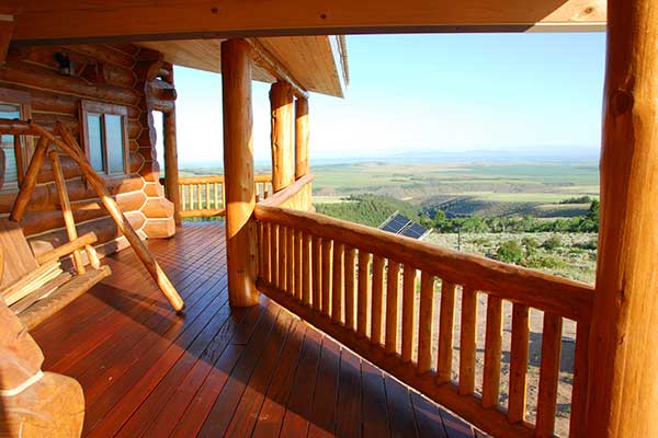 lodge patio